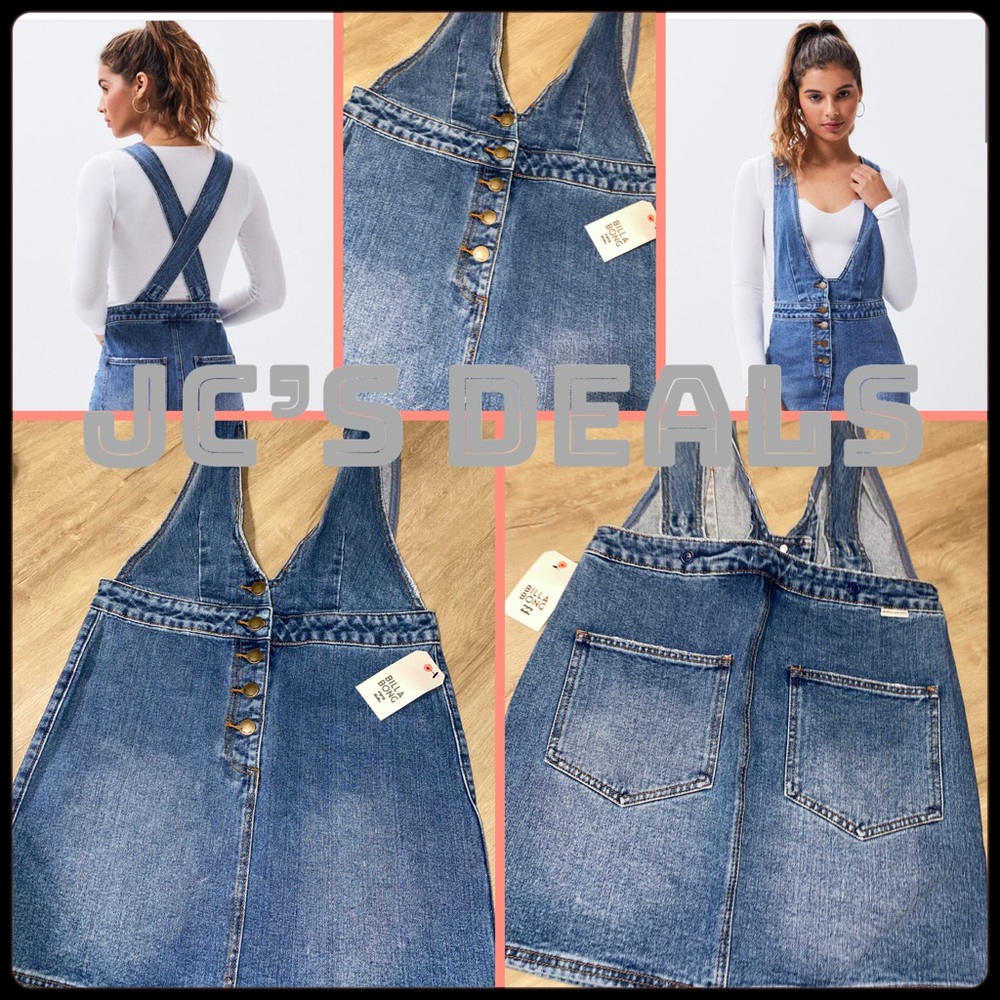 🔥 billabong warming up indigo jean dress 🔥 - Picture 2 of 6